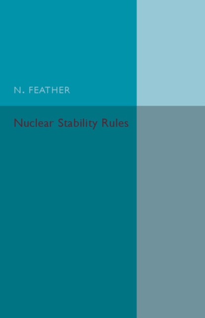 Nuclear Stability Rules, Paperback / softback Book