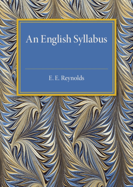 An English Syllabus, Paperback / softback Book