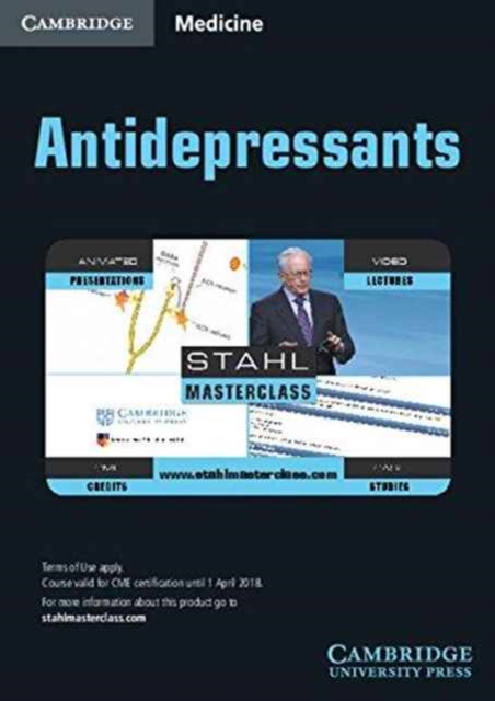 The Stahl Neuropsychopharmacology Masterclass: Antidepressants Online Course and Certificate Access Code, Other merchandise Book
