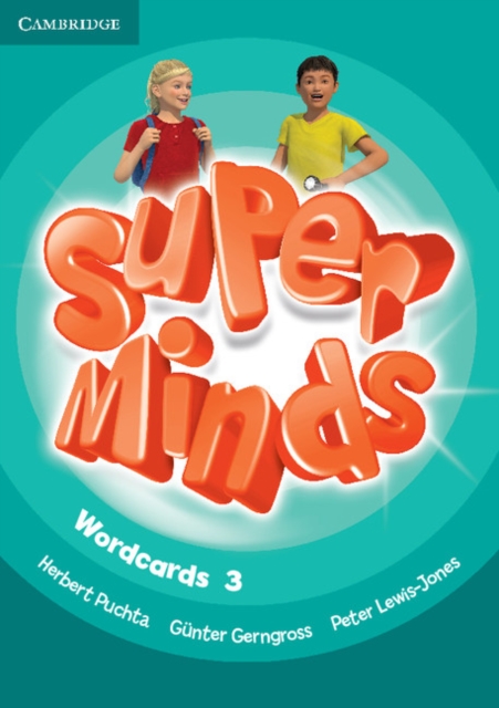 Super Minds Level 3 Wordcards (Pack of 83), Cards Book