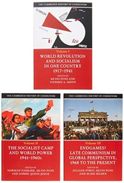The Cambridge History of Communism 3 Volume Paperback Set, Multiple-component retail product Book