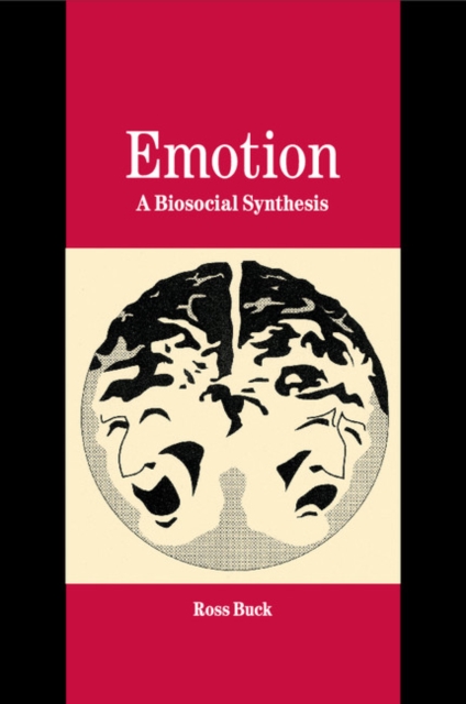 Emotion : A Biosocial Synthesis, Paperback / softback Book