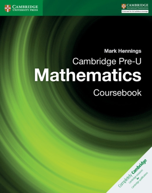 Cambridge Pre-U Mathematics Coursebook, Paperback / softback Book