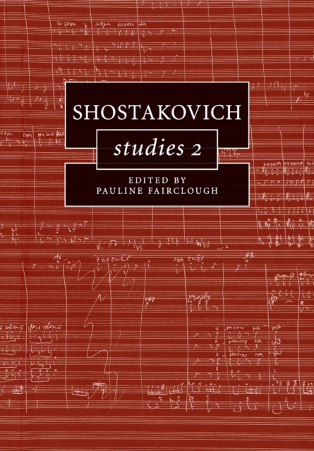 Shostakovich Studies 2, Paperback / softback Book