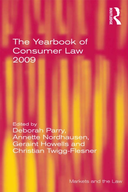 The Yearbook of Consumer Law 2009, PDF eBook