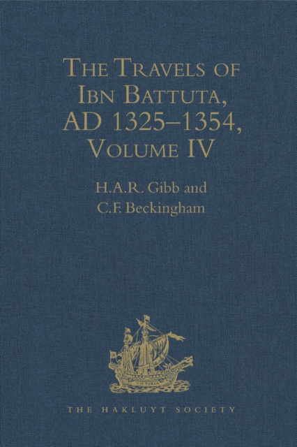The Travels of Ibn Battuta, AD 1325-1354 : Volume IV, EPUB eBook