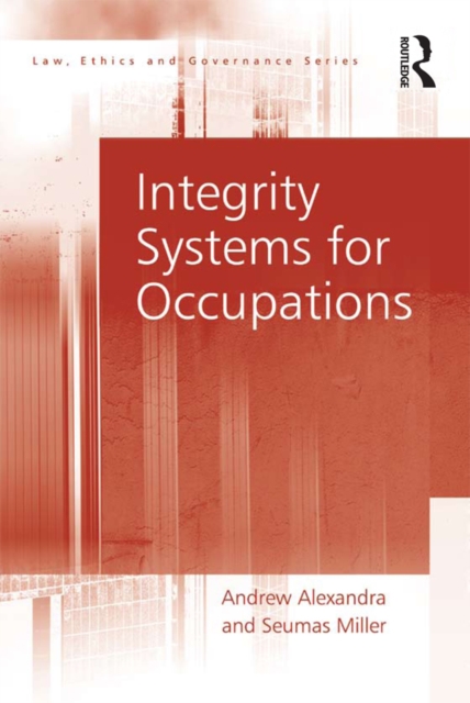 Integrity Systems for Occupations, PDF eBook