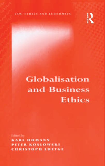 Globalisation and Business Ethics, PDF eBook