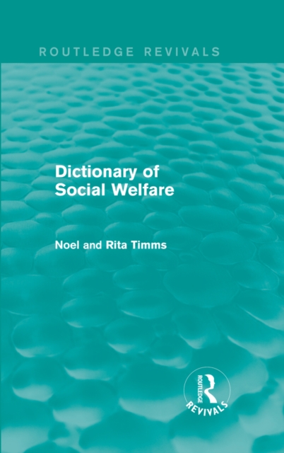Dictionary of Social Welfare, EPUB eBook