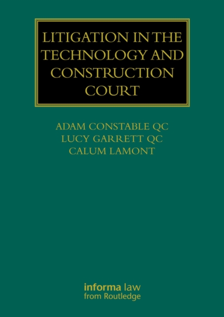 Litigation in the Technology and Construction Court, PDF eBook