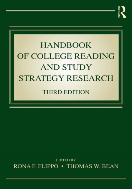 Handbook of College Reading and Study Strategy Research, PDF eBook