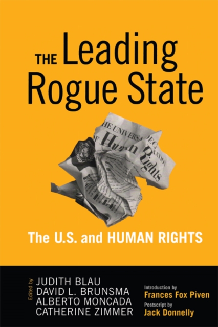 Leading Rogue State : The U.S. and Human Rights, EPUB eBook