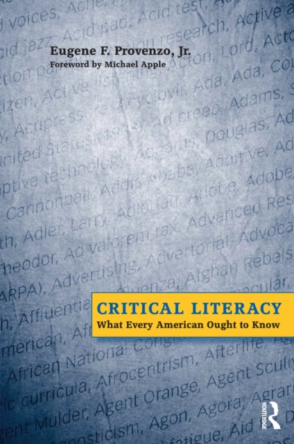 Critical Literacy : What Every American Needs to Know, EPUB eBook