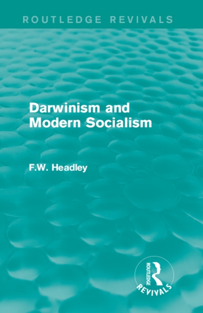 Darwinism and Modern Socialism, PDF eBook