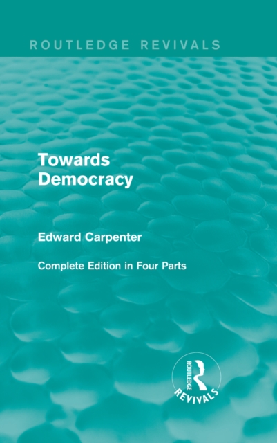 Towards Democracy, PDF eBook