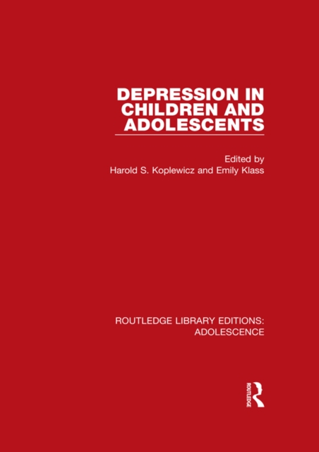 Depression in Children and Adolescents, EPUB eBook