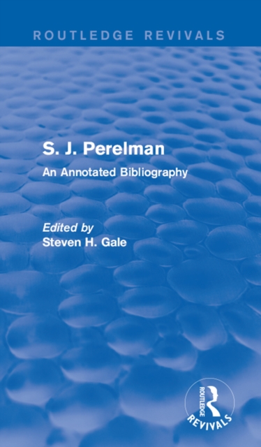 S. J. Perelman : An Annotated Bibliography, EPUB eBook
