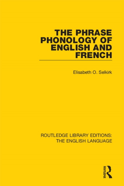 The Phrase Phonology of English and French, EPUB eBook