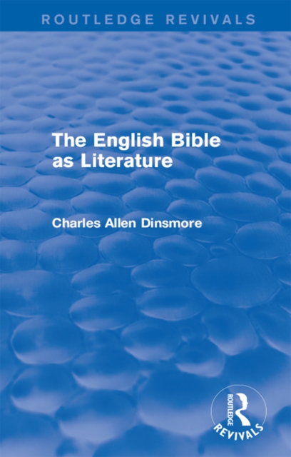 The English Bible as Literature, EPUB eBook