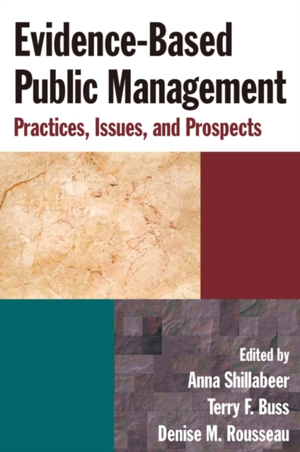 Evidence-Based Public Management : Practices, Issues and Prospects, PDF eBook