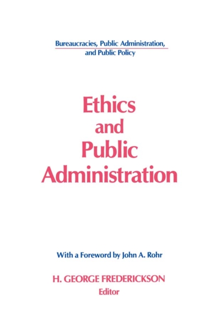 Ethics and Public Administration, EPUB eBook