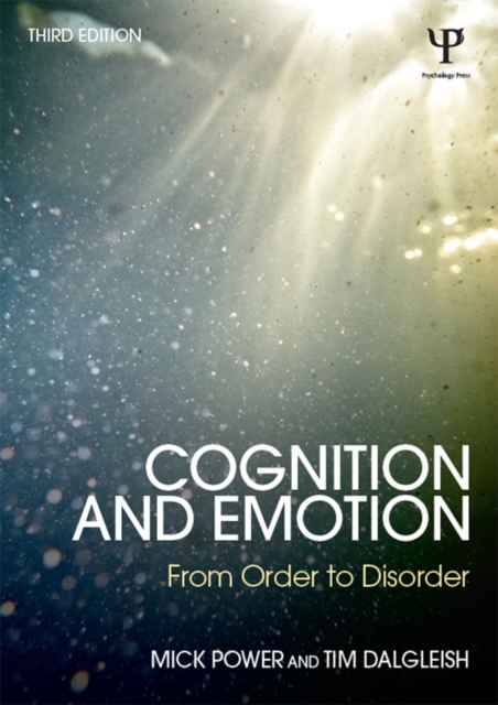 Cognition and Emotion : From order to disorder, EPUB eBook