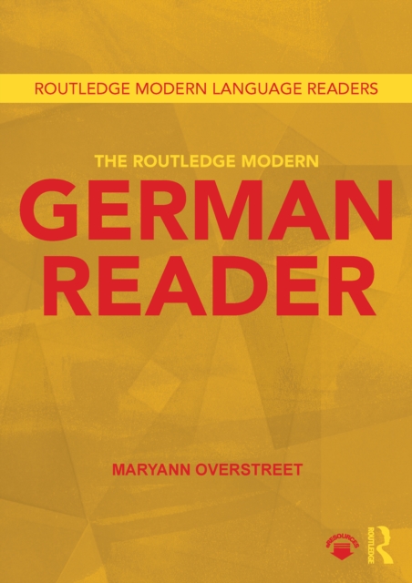 The Routledge Modern German Reader, EPUB eBook