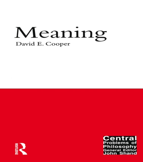 Meaning, PDF eBook