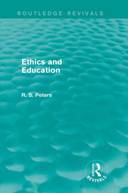 Ethics and Education (REV) RPD, EPUB eBook