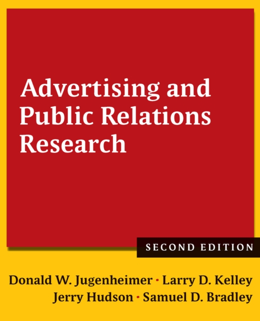 Advertising and Public Relations Research, PDF eBook
