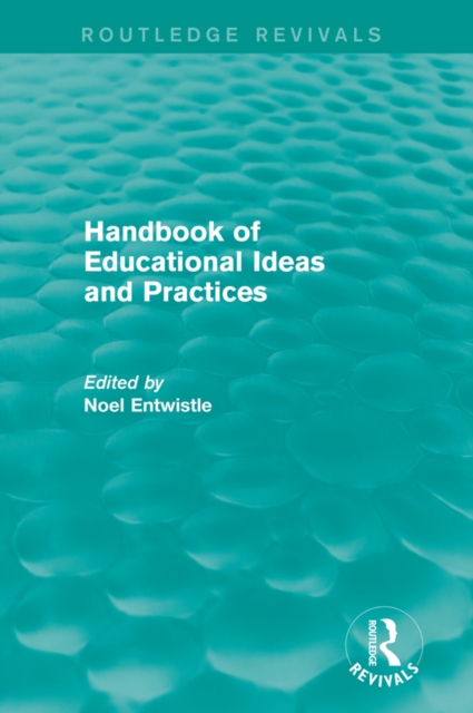 Handbook of Educational Ideas and Practices (Routledge Revivals), EPUB eBook