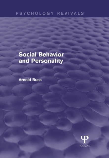 Social Behavior and Personality, PDF eBook