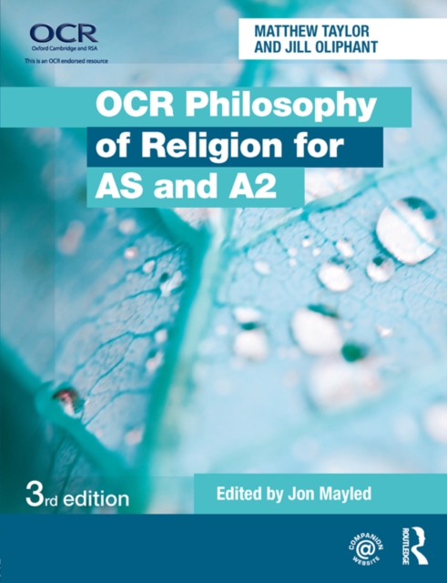 OCR Philosophy of Religion for AS and A2, EPUB eBook