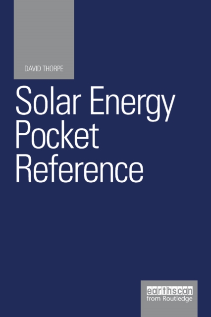 Solar Energy Pocket Reference, PDF eBook