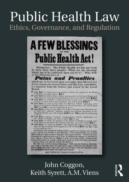 Public Health Law : Ethics, Governance, and Regulation, EPUB eBook