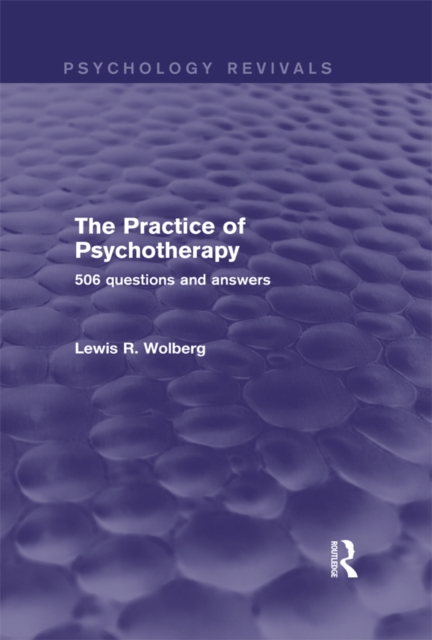 The Practice of Psychotherapy : 506 Questions and Answers, EPUB eBook