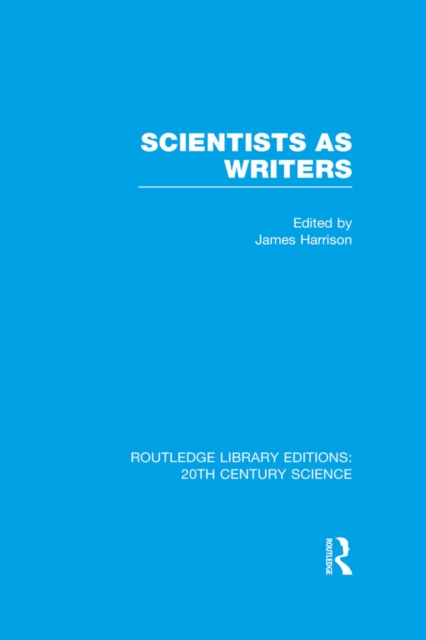 Scientists as Writers, PDF eBook