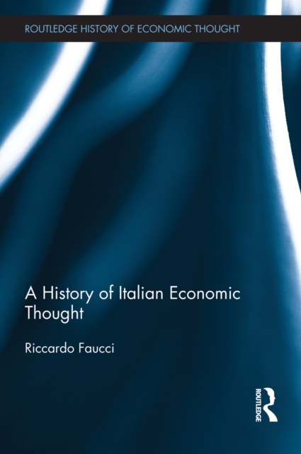 A History of Italian Economic Thought, EPUB eBook