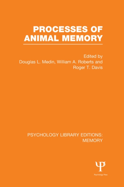 Processes of Animal Memory (PLE: Memory), PDF eBook