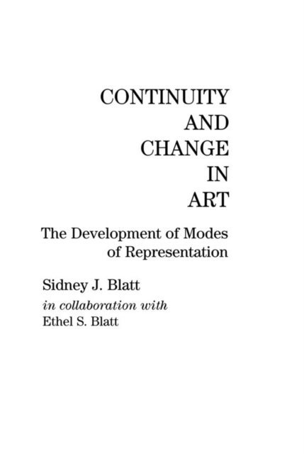 Continuity and Change in Art : The Development of Modes of Representation, PDF eBook