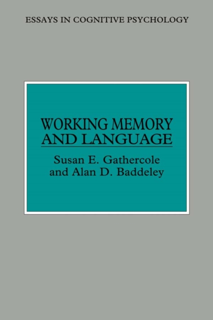 Working Memory and Language, EPUB eBook