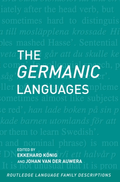 The Germanic Languages, EPUB eBook