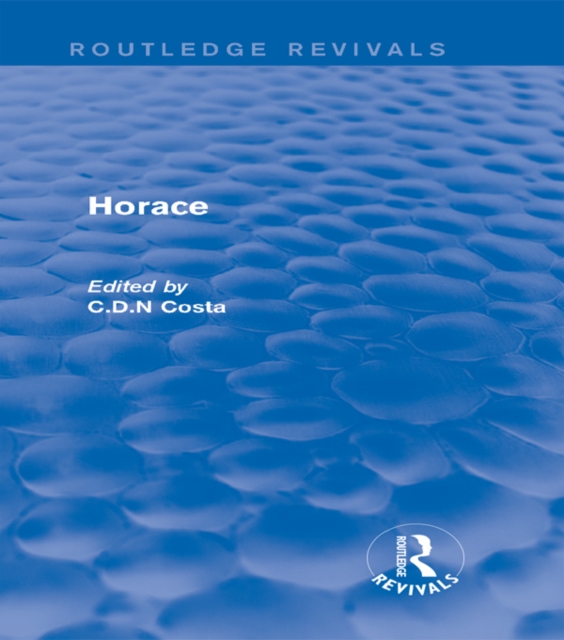 Horace (Routledge Revivals), EPUB eBook