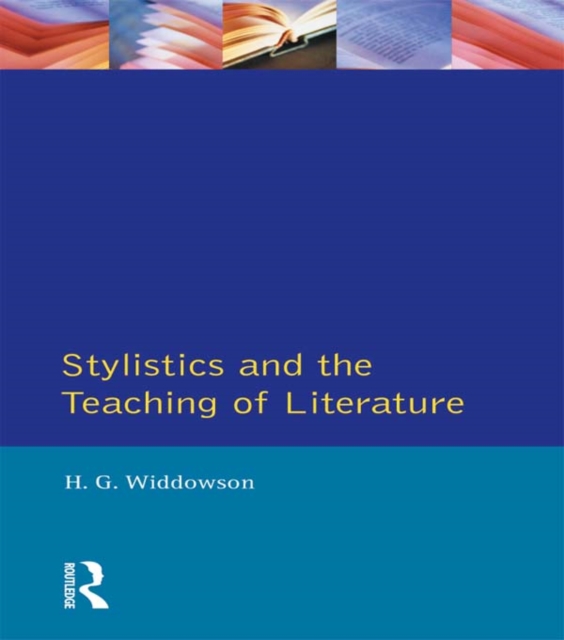 Stylistics and the Teaching of Literature, PDF eBook