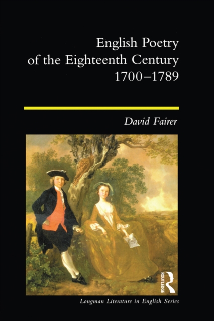 English Poetry of the Eighteenth Century, 1700-1789, EPUB eBook