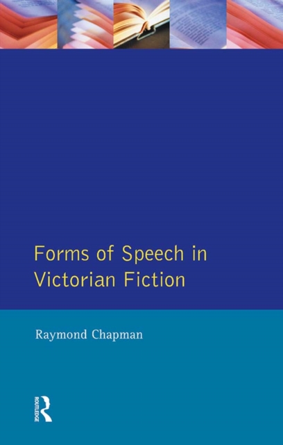 Forms of Speech in Victorian Fiction, EPUB eBook