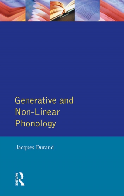 Generative and Non-Linear Phonology, EPUB eBook