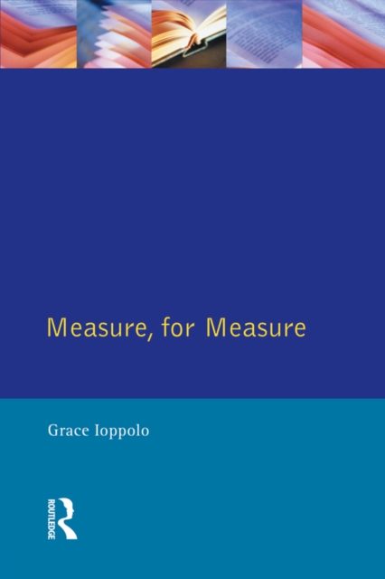 Measure For Measure : The Folio of 1623, EPUB eBook