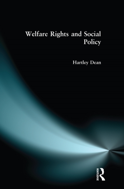 Welfare Rights and Social Policy, EPUB eBook