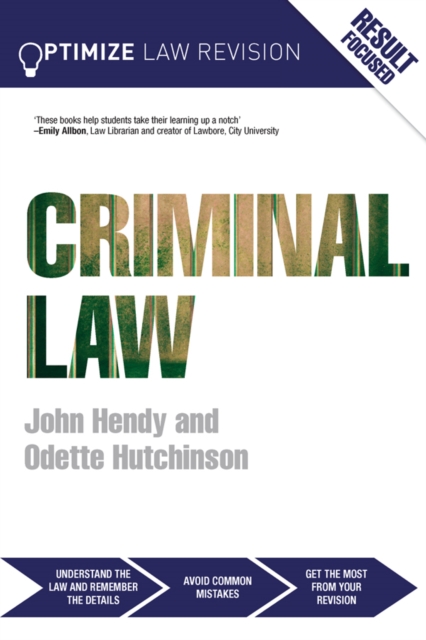 Optimize Criminal Law, EPUB eBook